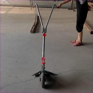 ZSH人拉犁翻手拉犁工小型锄地开松土人农用除草手推梨地土机沟犁