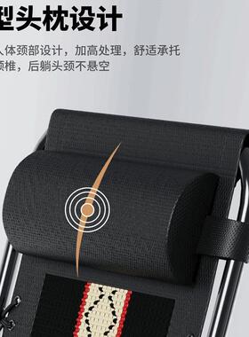 折叠休13392躺椅办公室午床藤编椅老人休椅闲午睡靠背用阳台家懒