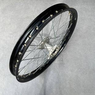 越野摩托后前223947118轮圈钢者丝贵尊极盗战狼2风50冷小孔轮毂总