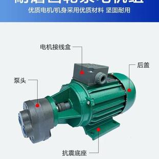 齿轮/油泵电机组输油泵组耐磨齿轮油泵CBBC2.5CBB10/C+B87651B6/B
