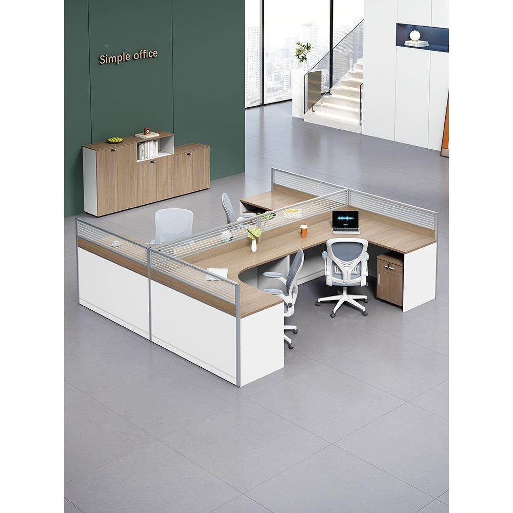 职WRY员办公桌组简约现代弧形转角办公室桌子46人合位椅员工工屏,标准件/零部件/工业耗材,车间地垫,淘宝优惠券,粉丝福利购,淘宝优惠卷