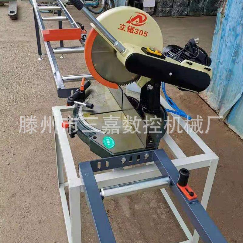 精切密转切957锯盘手动切锯铝合金门窗高精度45度90度小割型割机
