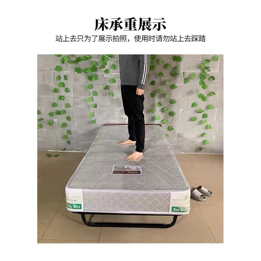 酒店折叠加床豪华1馆专用单叠人折叠床客专用可移动折房临宾时加