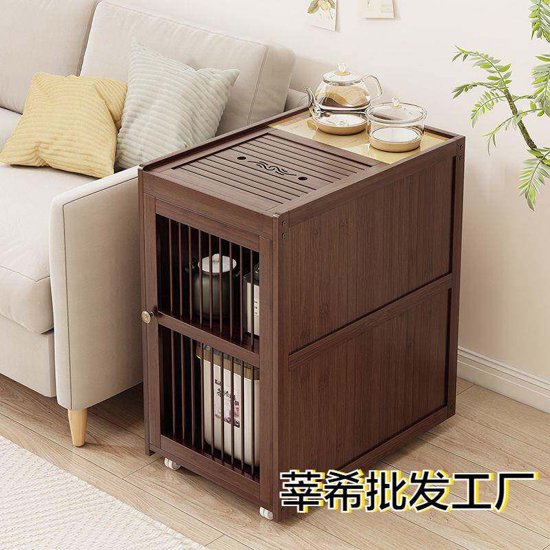 沙发边柜AL102217几茶水柜茶几泡茶一体茶桌边台烧水可移动茶家台