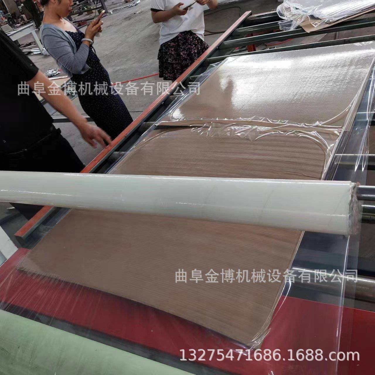 包装纸箱贴机铝箔TUY25756纸器粘合牢固平整有气泡透明保护没膜覆