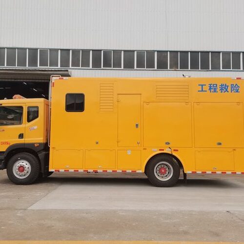 大型抢险车内涝排水用 多功能防汛排涝救险车 户外抢险工程救援车