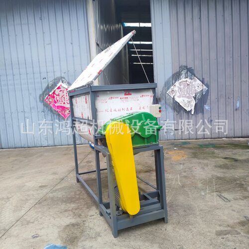 卧式腻子粉搅拌机双螺带混合机  500公斤饲料搅拌机