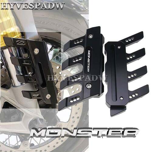 适用于怪兽MONSTER1200SM400M620前挡泥板减震防摔前轮侧盖