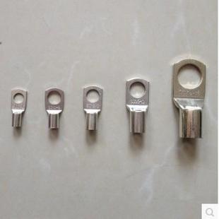 SC50 包 10窥口接线鼻铜接线端子镀锡铜线鼻子线耳端头100只