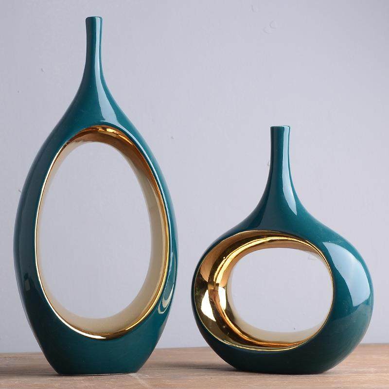 轻奢软装摆件家居客厅电视柜酒柜博古架装饰品欧式玄关陶瓷花瓶,纺织面料/辅料/配套,纺织机械配件,淘宝优惠券,粉丝福利购,淘宝优惠卷