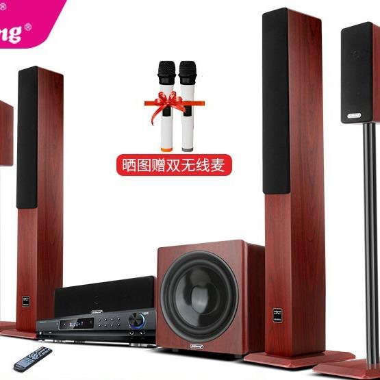 奇声D-16家庭影院5.1套装音响组合音响家用功放低音炮KTV客厅电