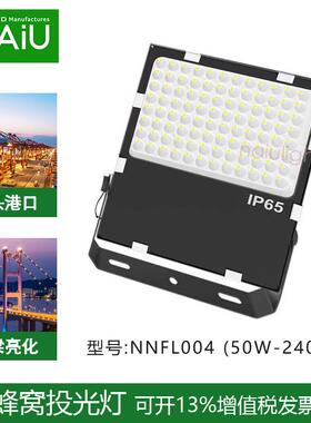 低压led投光灯24v36v渔船作业灯100w150w200w240w码头卸货照明灯
