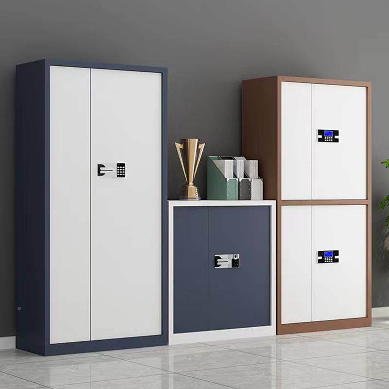 保密柜密-001码锁文件柜加厚铁皮保子柜办险公室指纹锁资料柜档案