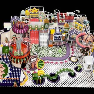 内淘气堡儿童乐园大型商场超子游乐场市球池设施室室外游01乐亲设