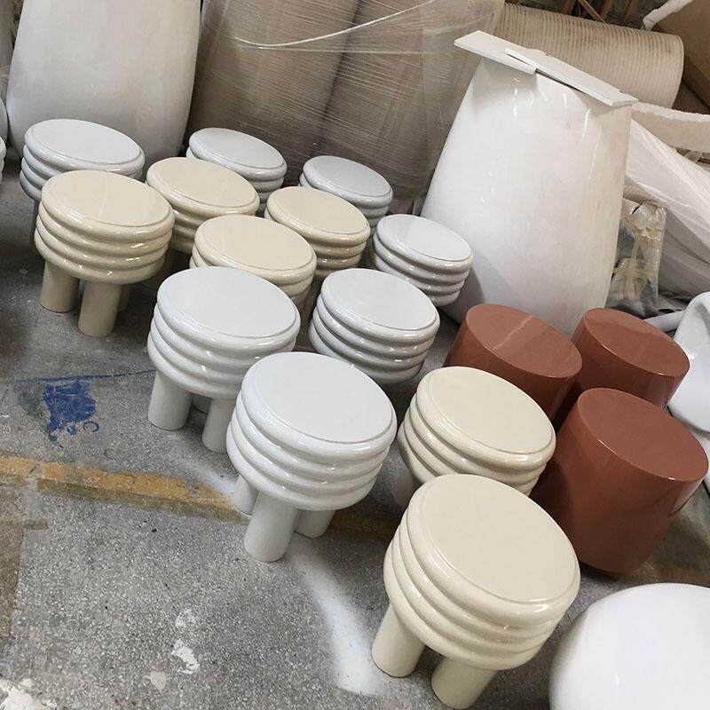 玻坐璃休钢凳户外葫芦茶几874客厂厅边几角儿童游乐学校闲椅茶几