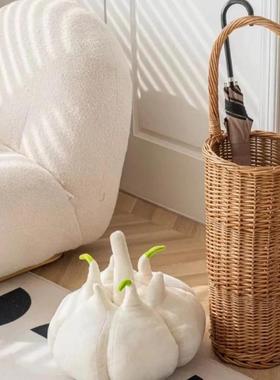 藤编雨伞店架日字式家用民宿酒玄关壁橱FRR拖把收纳轴书画整理画