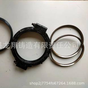 肩形DN250泥浆管抱箍煤接矿管道头卡箍式柔管接头DN250管性道接头