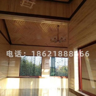 木扣板桑拿板实木扣板吊顶板木墙板实木装饰樟子松扣板免漆板