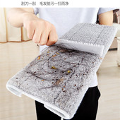 平板夹替换布 平板木地板拖把夹毛巾 平拖配布吸水家用墩布加固式