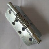 自动关门回弹铰链纱门纱窗合页闭门器弹簧铰链3寸铁质弹簧合页