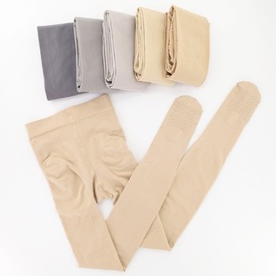 光腿神器薄绒防勾丝中厚打底袜 袜女春秋款 肉色丝袜秋冬季 肤色连裤