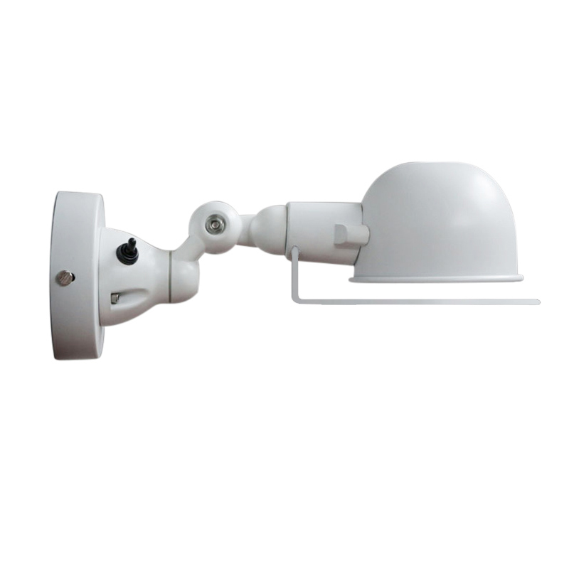 北欧设计师创意个性床头壁灯带开关铁艺复古loft小美式工业风壁灯