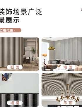 格栅墙布加厚自粘背景墙装饰高级感壁纸墙纸客厅墙面3d立体装饰板