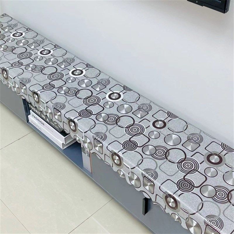 电视柜条几柜防水防油防尘桌布长方形电视机长条盖巾柜鞋柜保护垫,居家布艺,桌布,淘宝优惠券,粉丝福利购,淘宝优惠卷