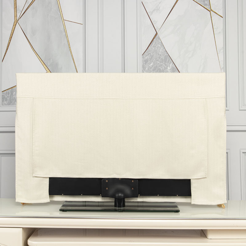 2023新款电视机防尘罩套全包中式65寸75寸85高端液晶屏幕保护盖布