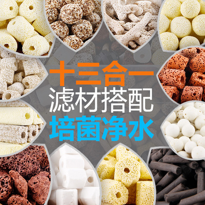 鱼缸过滤材料水族箱配件大全珊瑚骨滤材细菌屋鱼池硝化细菌培养石