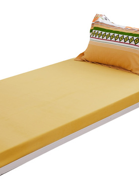 全棉加厚磨毛床笠单件薄垫款0.9m米90x190学生宿舍床罩定制席梦思