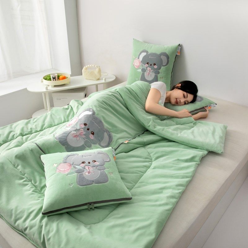 加厚婴儿绒抱枕被子两用车载靠垫枕头被办公室沙发折叠午睡空调被,居家布艺,抱枕被,淘宝优惠券,粉丝福利购,淘宝优惠卷