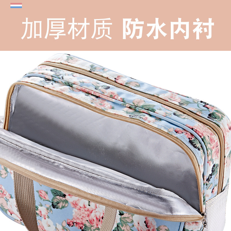 洗浴兜浴包干湿分离防水化妆包女便携健身洗澡袋子手提洗涑洗漱男