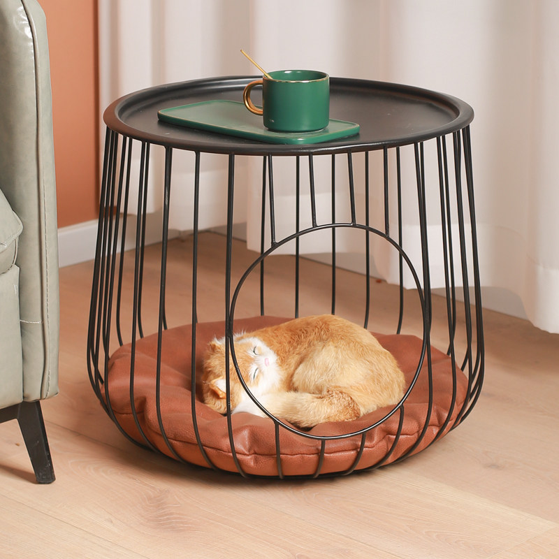 休闲茶几猫咪笼猫窝夏天四季通用蓝白人猫共用室内床边桌凳小狗窝,宠物/宠物食品及用品,猫笼子/猫别墅,淘宝优惠券,粉丝福利购,淘宝优惠卷