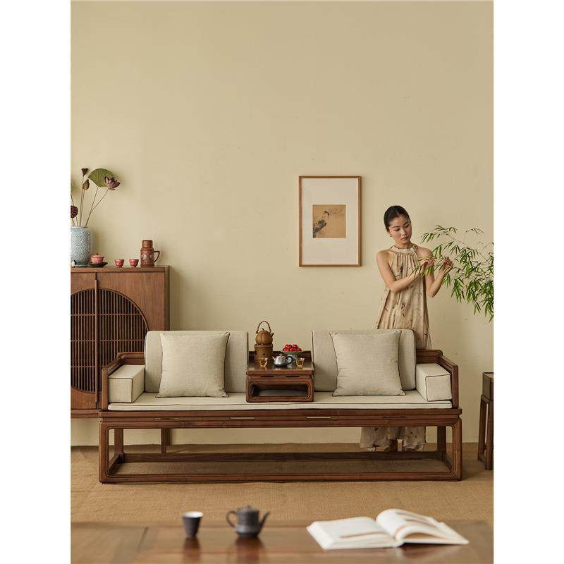 洪林坊宋式美学黑胡桃木罗汉床新中式推拉卧榻实木沙发宋代床榻,鲜花速递/花卉仿真/绿植园艺,割草机/草坪机,淘宝优惠券,粉丝福利购,淘宝优惠卷