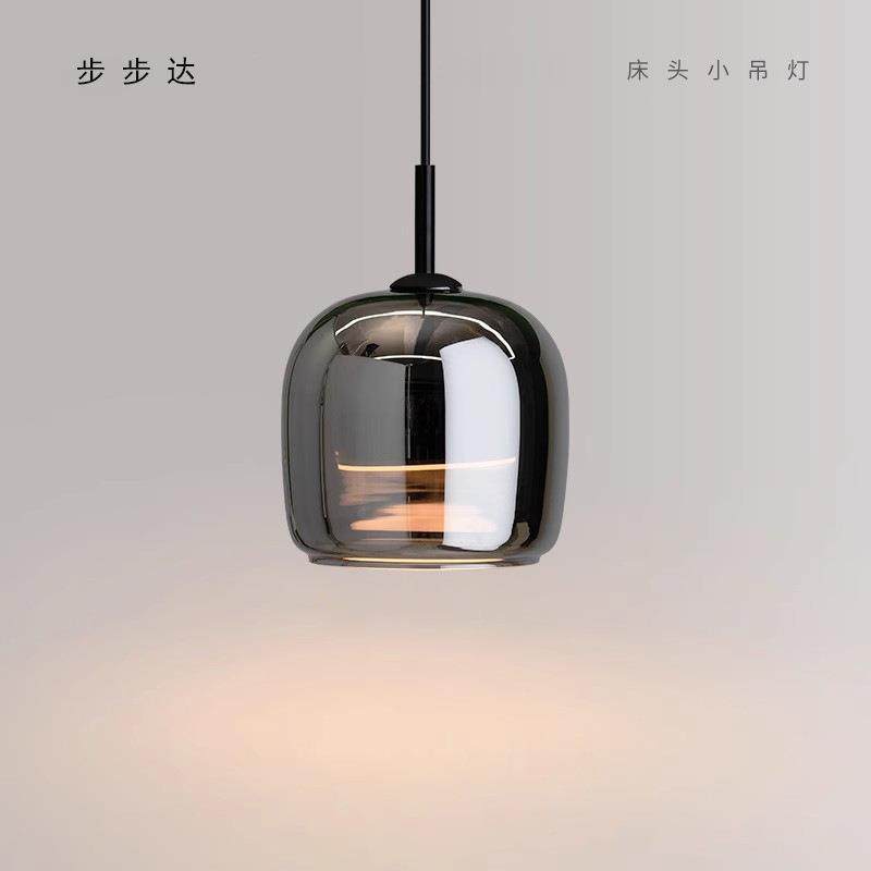 卧室床头吊灯现代简约创意高级感轻奢主卧餐厅灯床头灯玻璃小吊灯,工业油品/胶粘/化学/实验室用品,其他实验室设备,淘宝优惠券,粉丝福利购,淘宝优惠卷