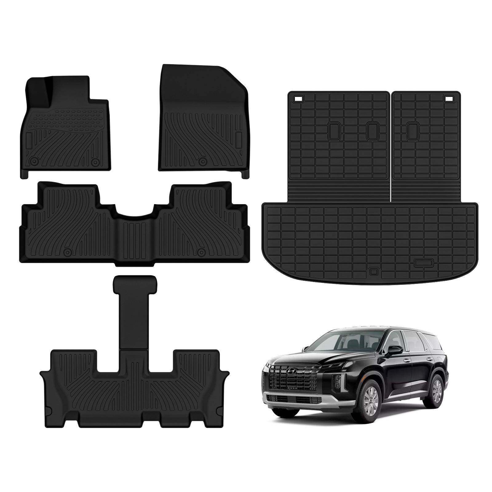 适用于20-23款帕里斯帝Palisade脚垫汽车脚垫高品质全TPE后备箱垫,农用物资,其他肥料,淘宝优惠券,粉丝福利购,淘宝优惠卷