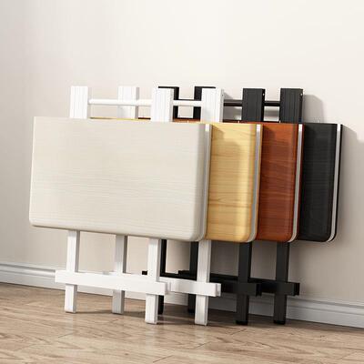 折桌家用吃饭桌折子叠简易AZP小户型餐桌椅合手提式小叠桌组子宿