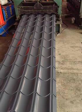 765型仿ART古瓦琉璃瓦铝锰屋镁瓦面古版建筑用金属压型瓦