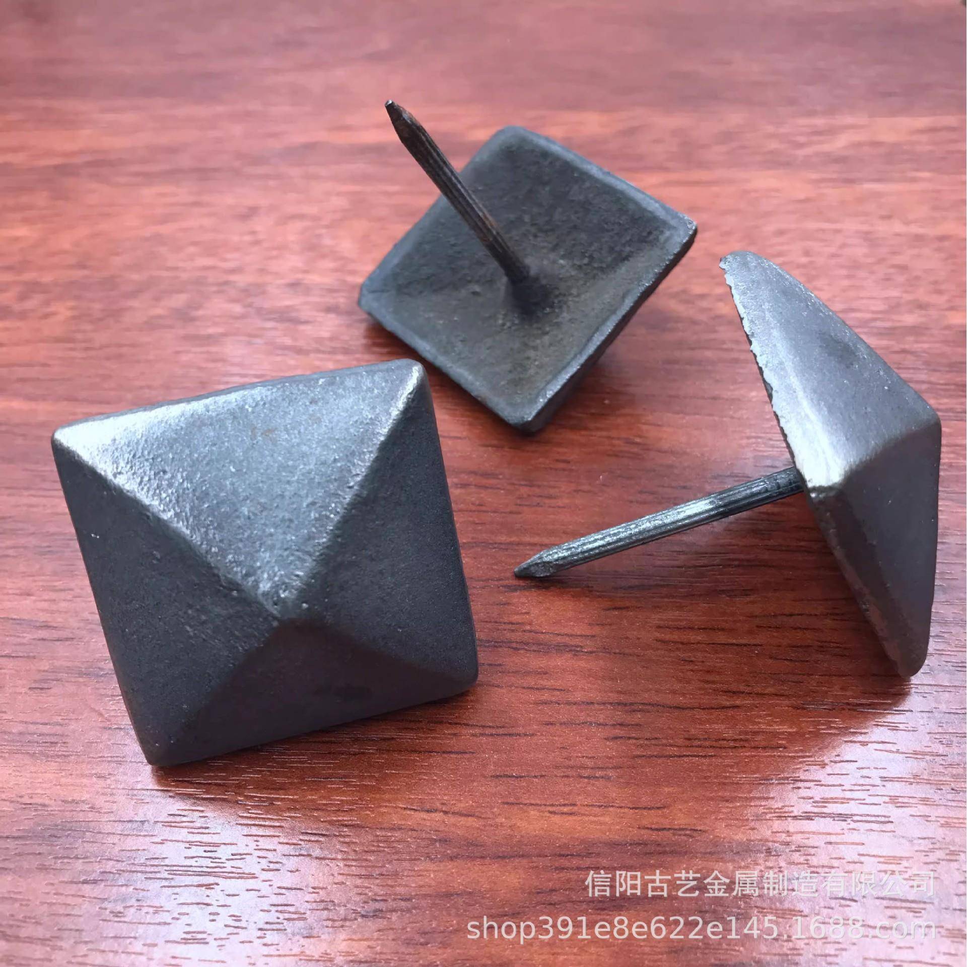 老大门铁配件门钉铁仿钉铸造仿古铁钉铁铆钉古大门帽钉装圆饰式钉