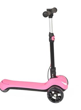 工热销新款儿童电动14549助力叠滑板车可折锂电池便电动三轮滑板