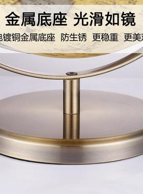 中英双万2向地球仪7学0度旋转64232c语m大号高清学生用教书房办公