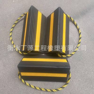 厂家直供胶飞机轮挡橡减速防橡滑挡BXC板车胶制品倒止退器