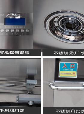 CR-300030房4不锈钢人风淋室单人吹双双吹无尘净化单车间工厂风淋