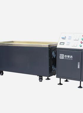 双工位力抛光机磁新能铝连接片源去毛刺设备73216散热器去刺毛设