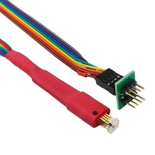 WSON8芯片烧录探针读写弹EFB簧片针挡板间距1.627芯尺寸8x6x5