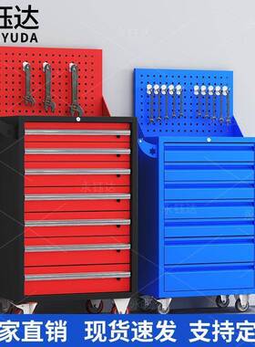汽修工具车抽屉五金维修小推车箱工多YDE功移能动重型子具柜车间