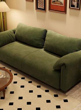 沙发客厅布小户民宿耳公38274寓出租房双型三人位大象朵直排艺沙