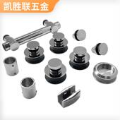 房淋浴隔配件304不锈钢D25圆管56093浴室玻轮璃门断五金套装 滑现