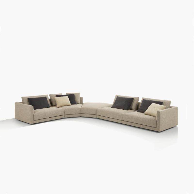 意式极棉麻转代角布艺沙发层现简约大平别墅网红设简计师ZRT弧形,鲜花速递/花卉仿真/绿植园艺,其它园艺用品,淘宝优惠券,粉丝福利购,淘宝优惠卷